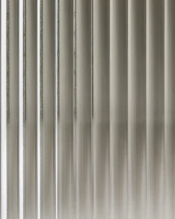 Glas vitrineskab GLEORA Metal Mintgrøn