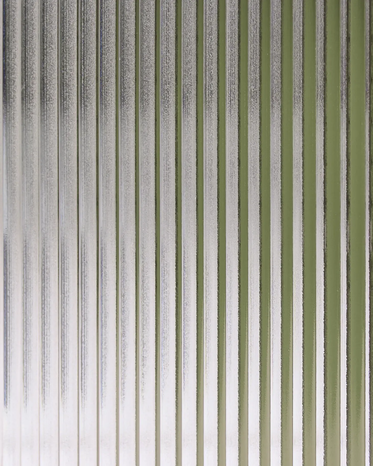 Glas vitrine skænk SARRE Metal 90 cm Grøn