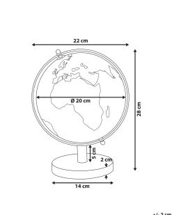 Globus CABOT Sort 28 cm