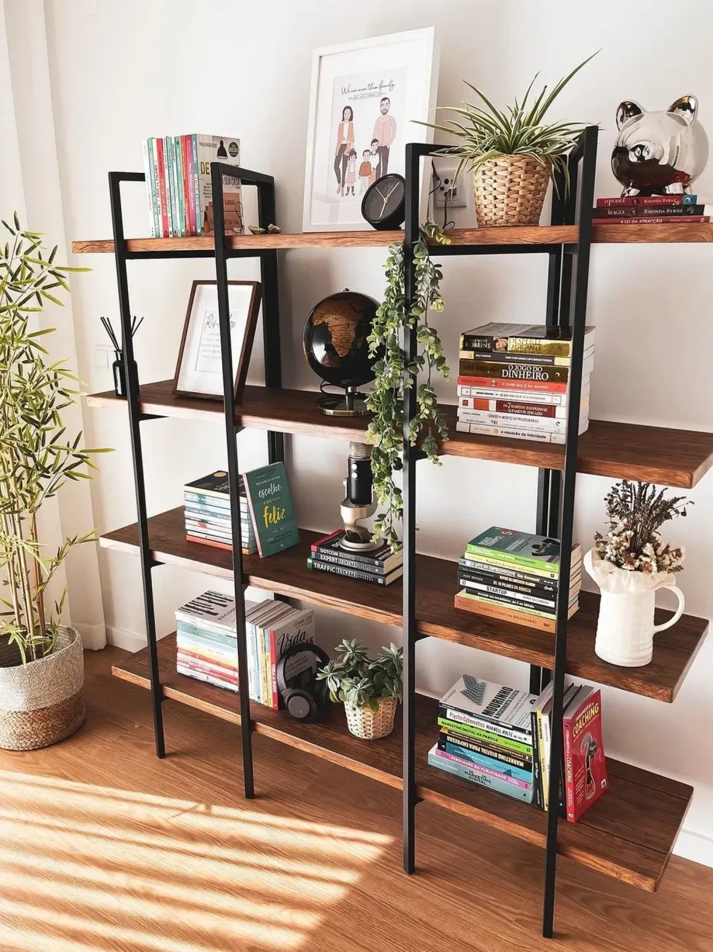 Globus LED MAGELLAN Sort 32 cm