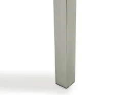 GROSSETO 8 personers Havemøbelsæt Transparent/beige Krakeleret glas