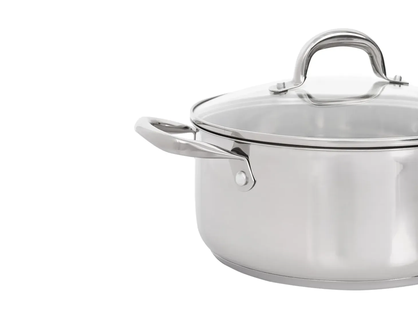 Grydesæt med 7 dele PRIMECOOK Rustfrit stål Sølv