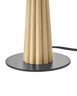 Gulvlampe ALIGIDE Træ Naturlig