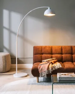 Gulvlampe CAGAYAN Metal Hvid