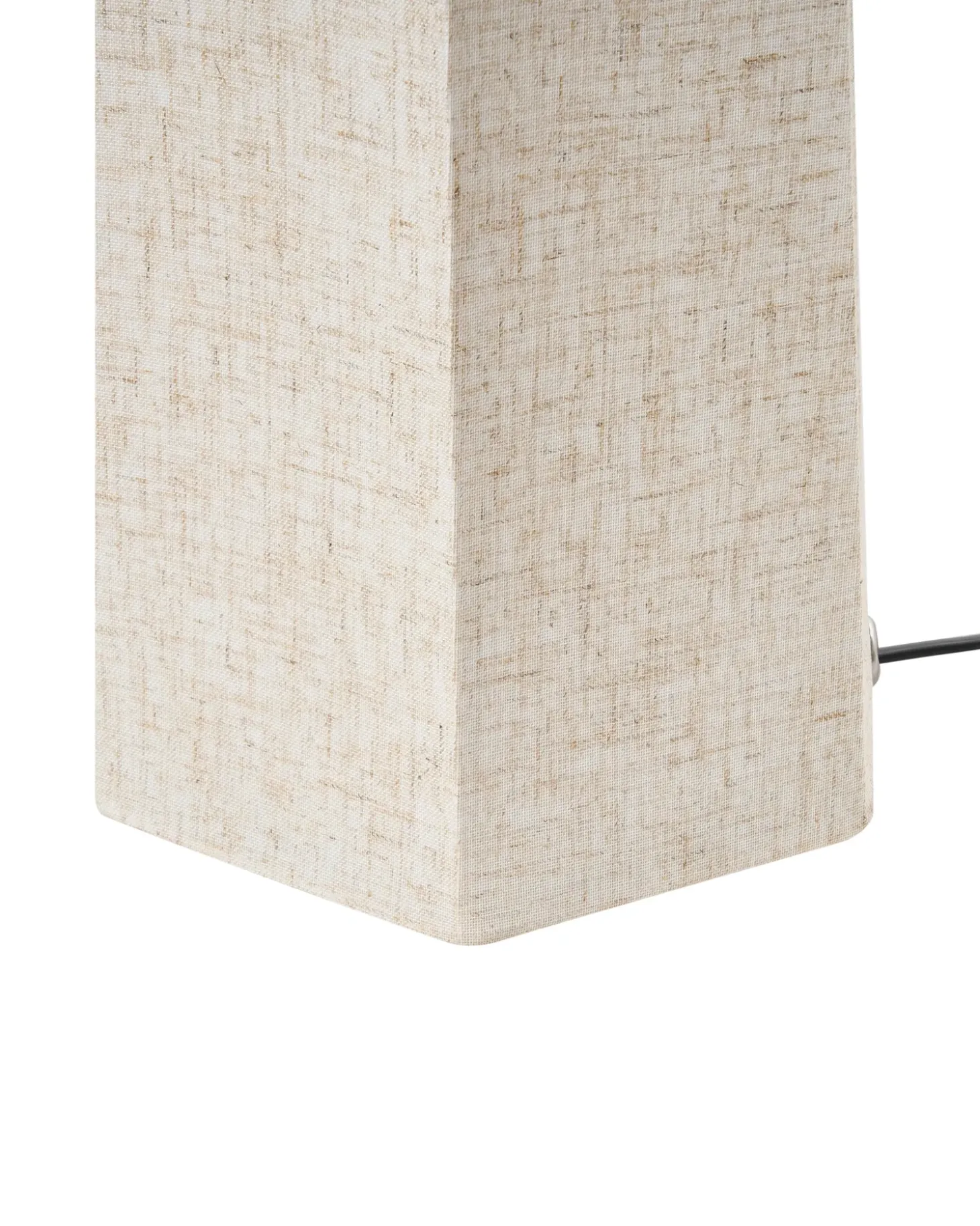 Gulvlampe DEMBI Kunstlinned Lys Beige
