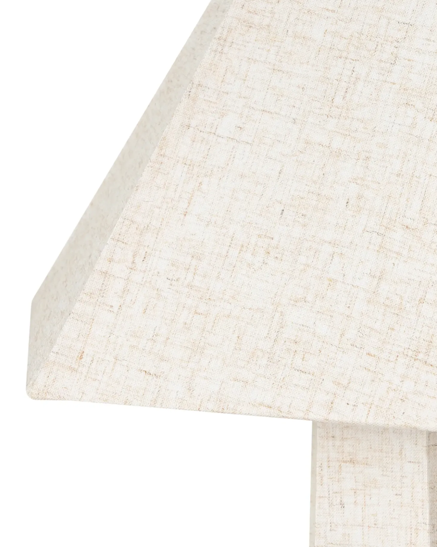 Gulvlampe DEMBI Kunstlinned Lys Beige