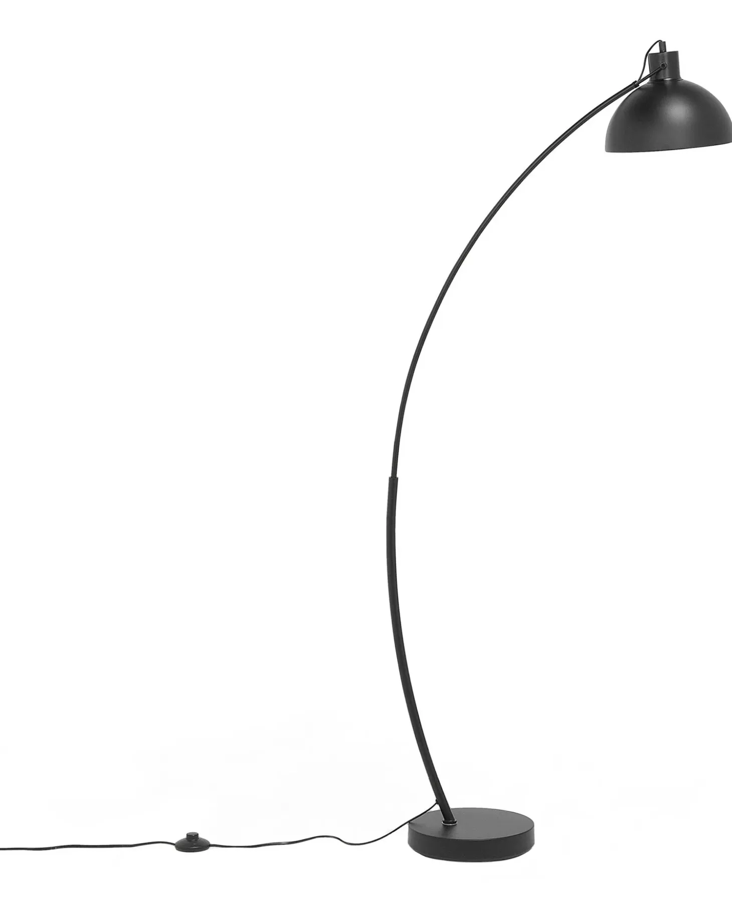 Gulvlampe DINTEL Metal Sort