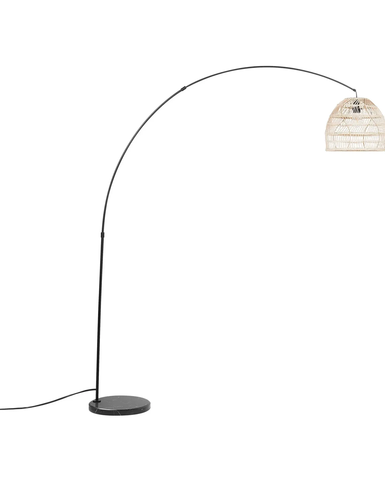 Gulvlampe GUAVIARE Rattan Beige