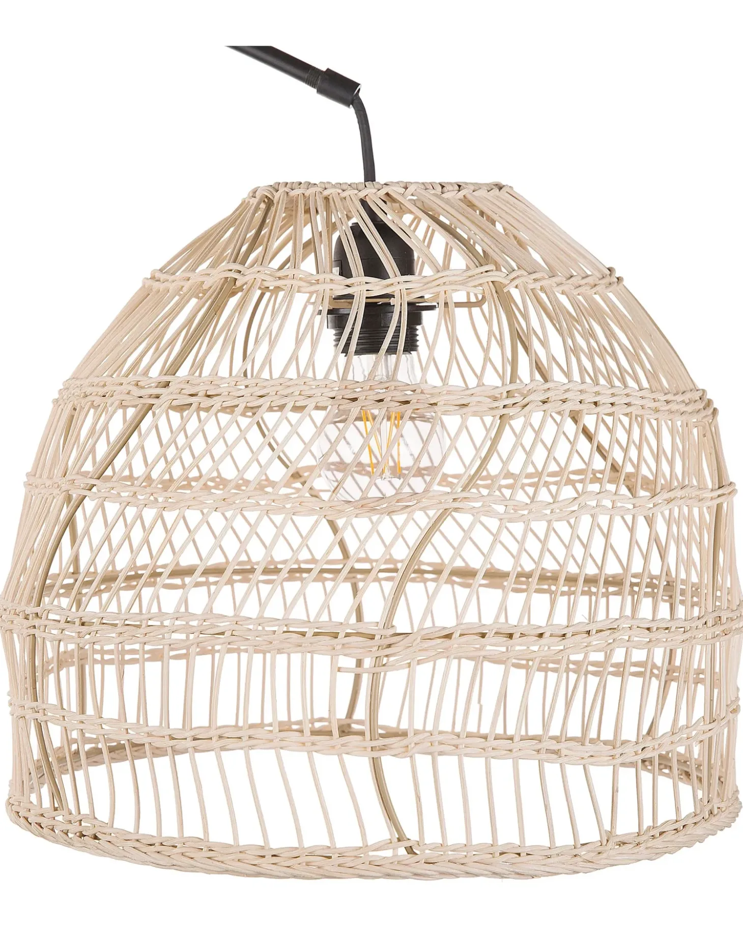 Gulvlampe GUAVIARE Rattan Beige