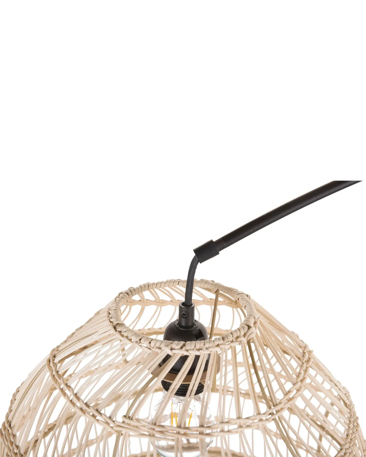 Gulvlampe GUAVIARE Rattan Beige