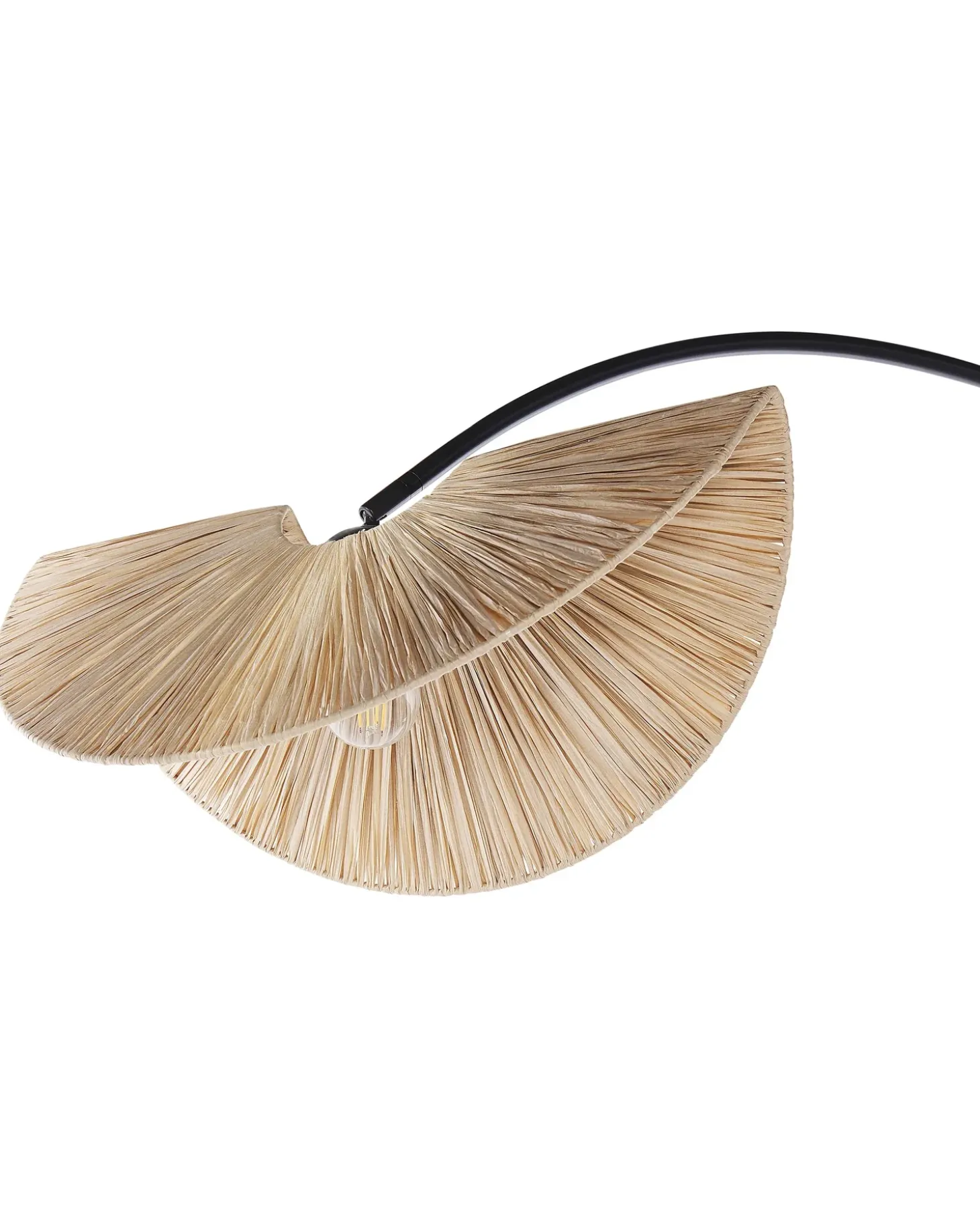 Gulvlampe HERRON Naturlig