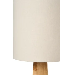 Gulvlampe ILALA Træ Naturlig