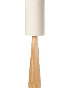 Gulvlampe ILALA Træ Naturlig