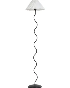 Gulvlampe JIKAWO Metal Sort