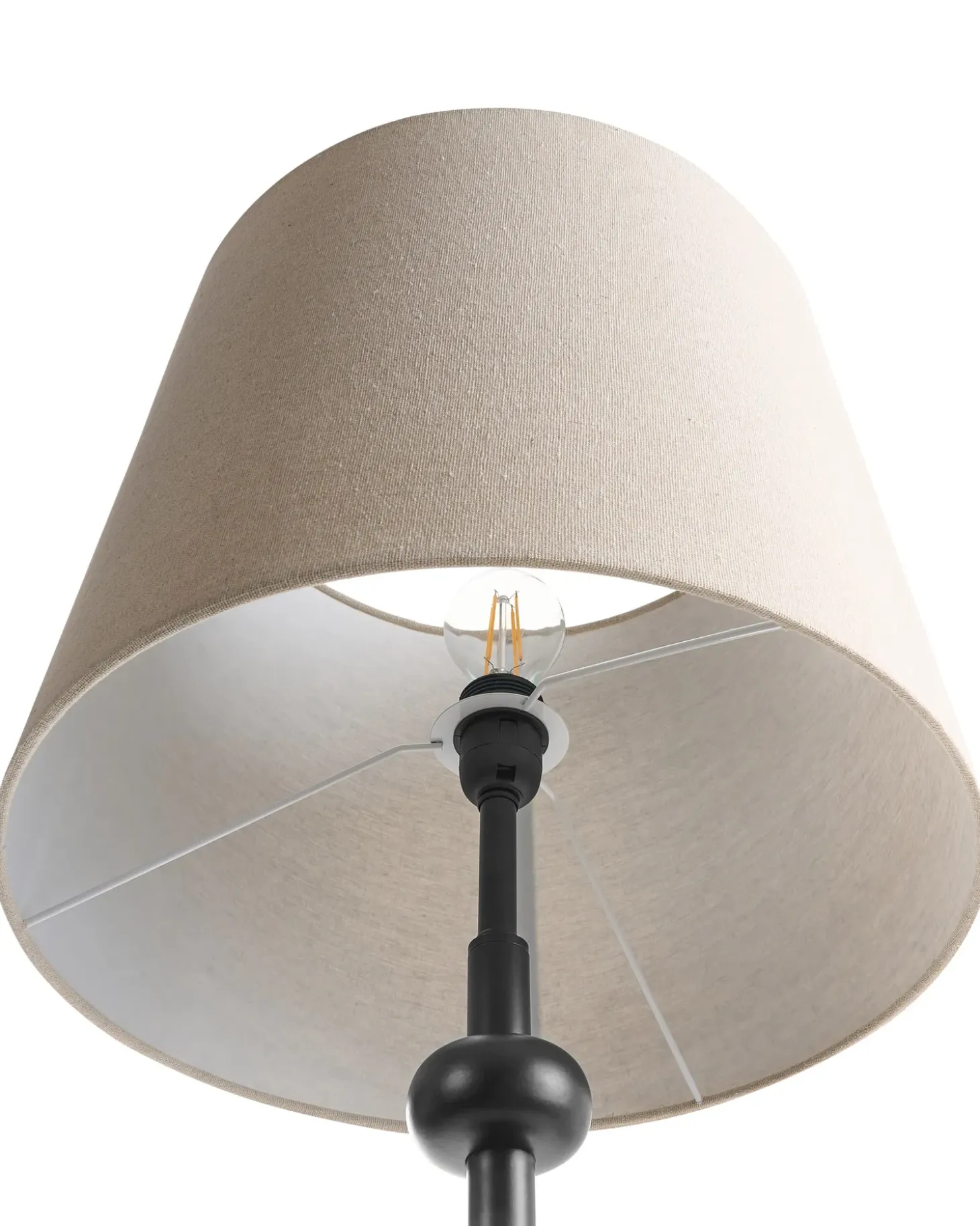 Gulvlampe KRIOS Metal Sort