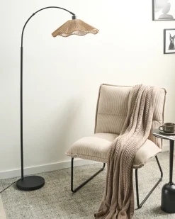 Gulvlampe MIGORI Papir Naturlig