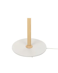 Gulvlampe MOPPY Egetræ Hvid