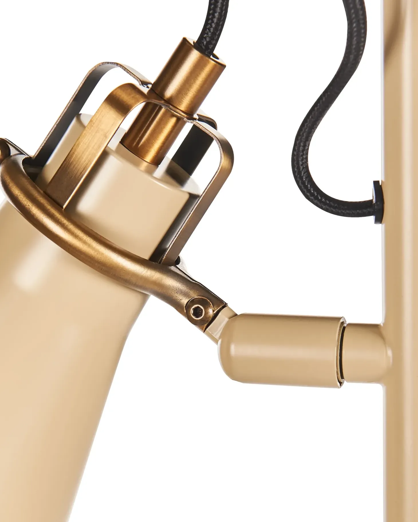 Gulvlampe MOYOLA Justerbar Metal Beige
