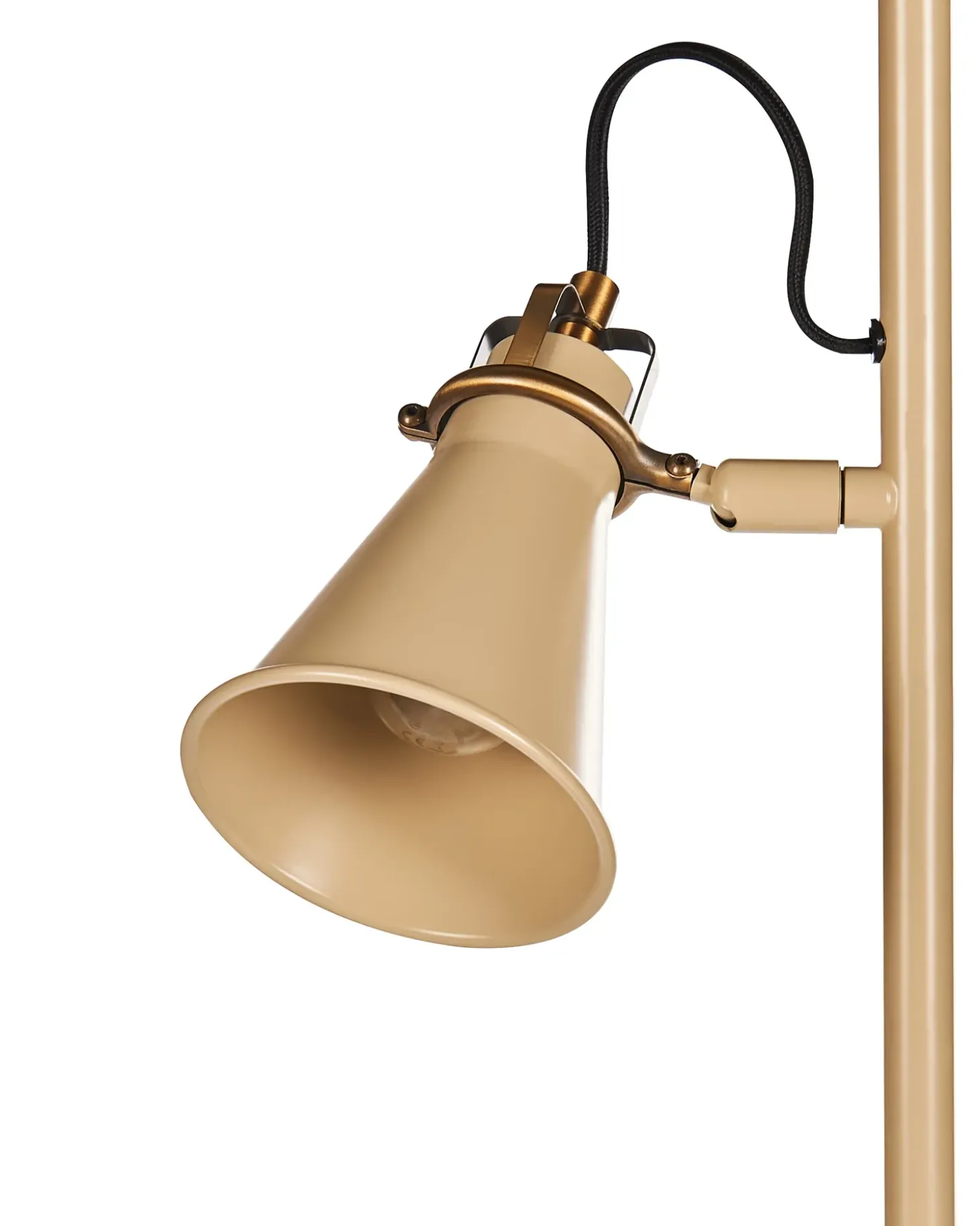 Gulvlampe MOYOLA Justerbar Metal Beige