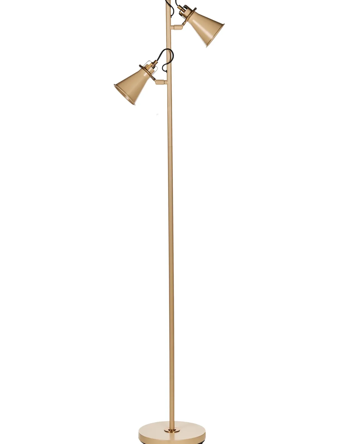 Gulvlampe MOYOLA Justerbar Metal Beige