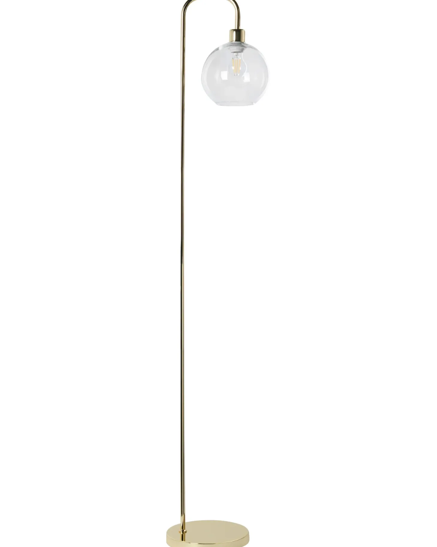 Gulvlampe OKAVANGO Metal Guld