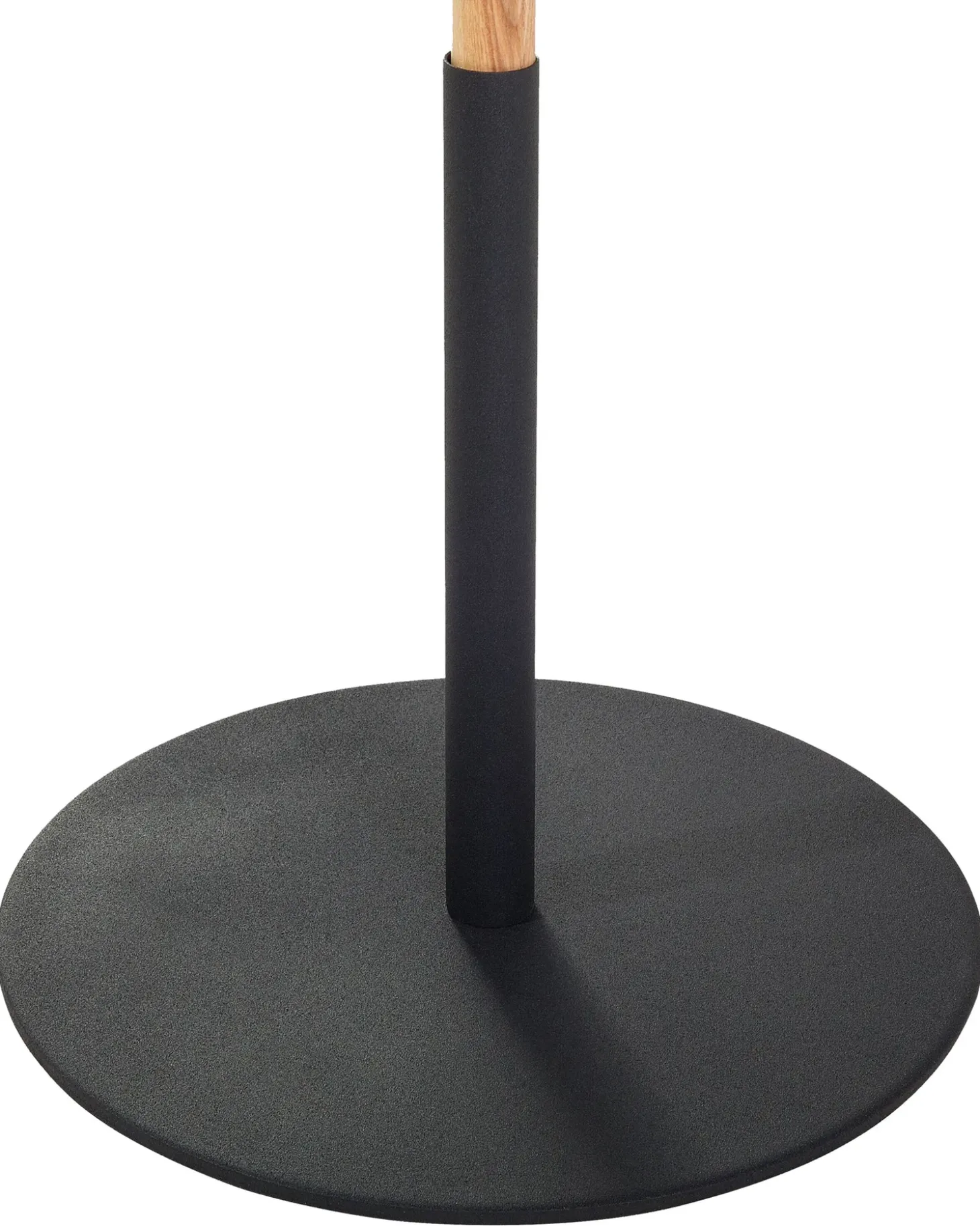 Gulvlampe OWENS Justerbar Egetræ Sort