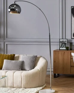 Gulvlampe PAROO Metal Sølv