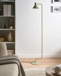 Gulvlampe RIMAVA Metal Lysegrøn