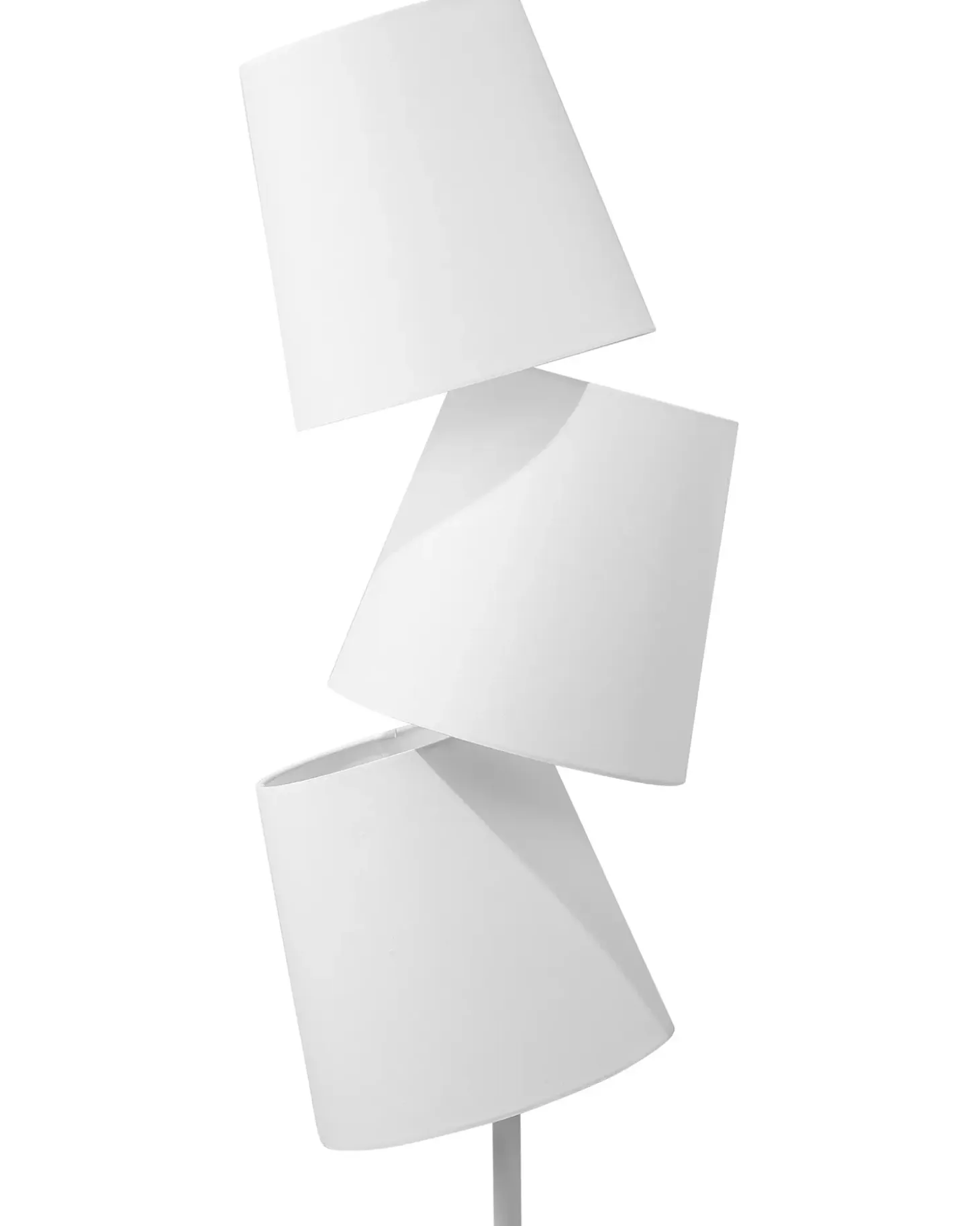 Gulvlampe RIO GRANDE Metal Cremehvid