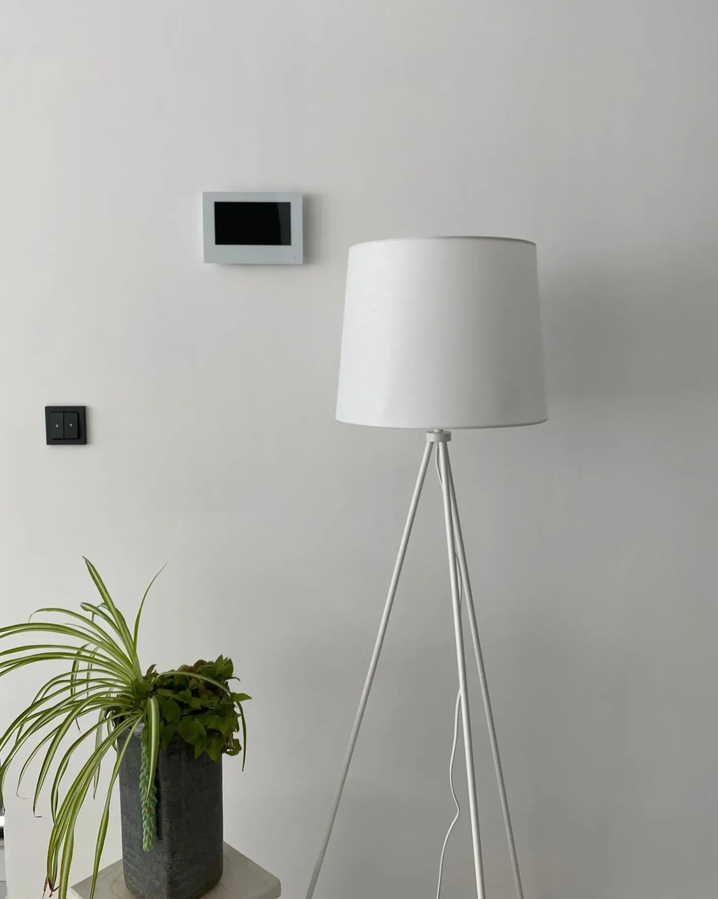 Gulvlampe SAMBRA Metal Hvid