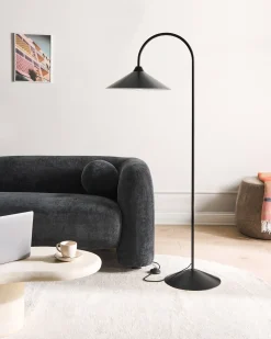 Gulvlampe SAVEGRE Metal Sort