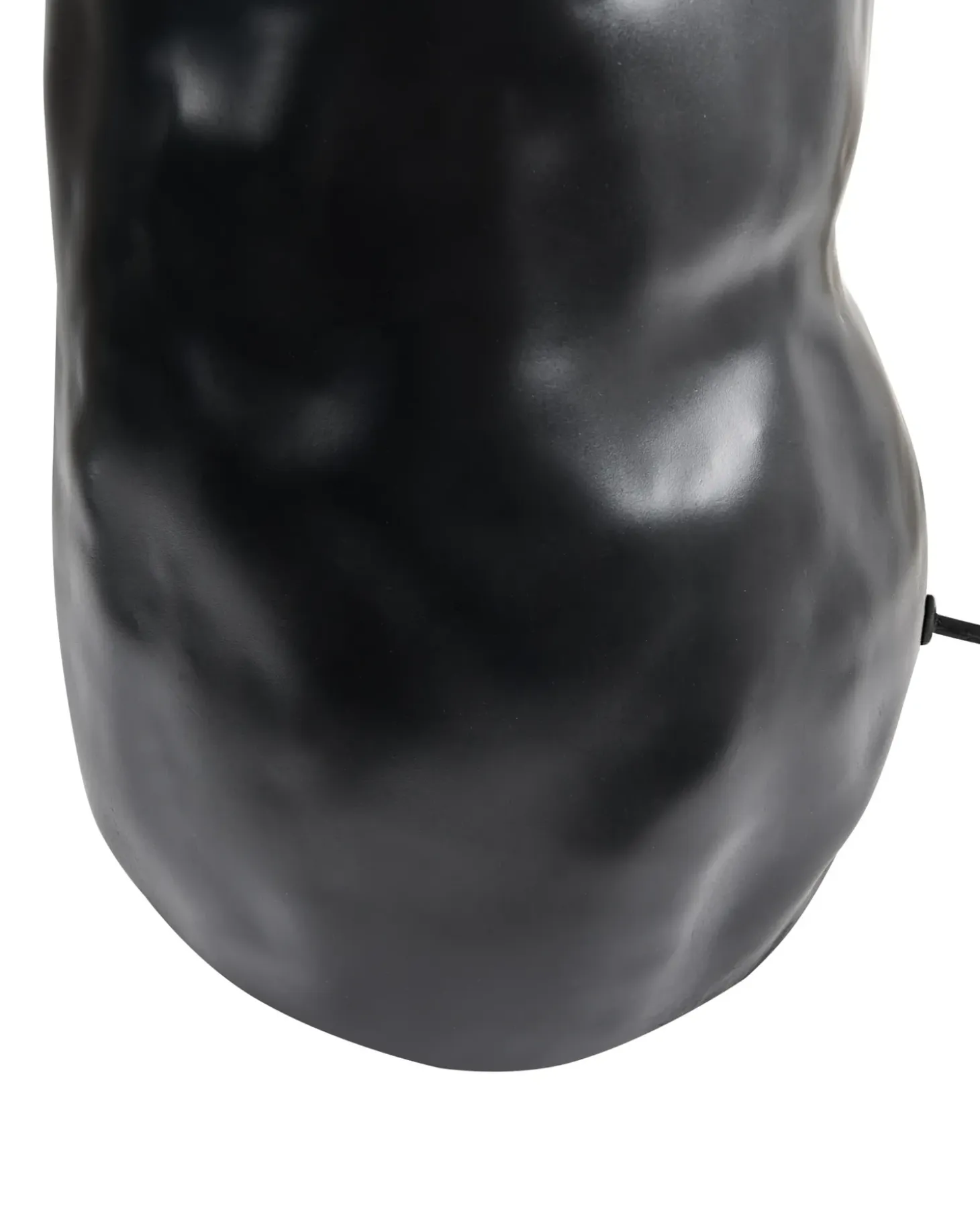 Gulvlampe SELB Keramik Sort