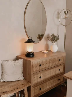Gulvlampe SEVERN Metal Guld