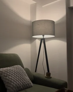 Gulvlampe STILETTO Metal Grå