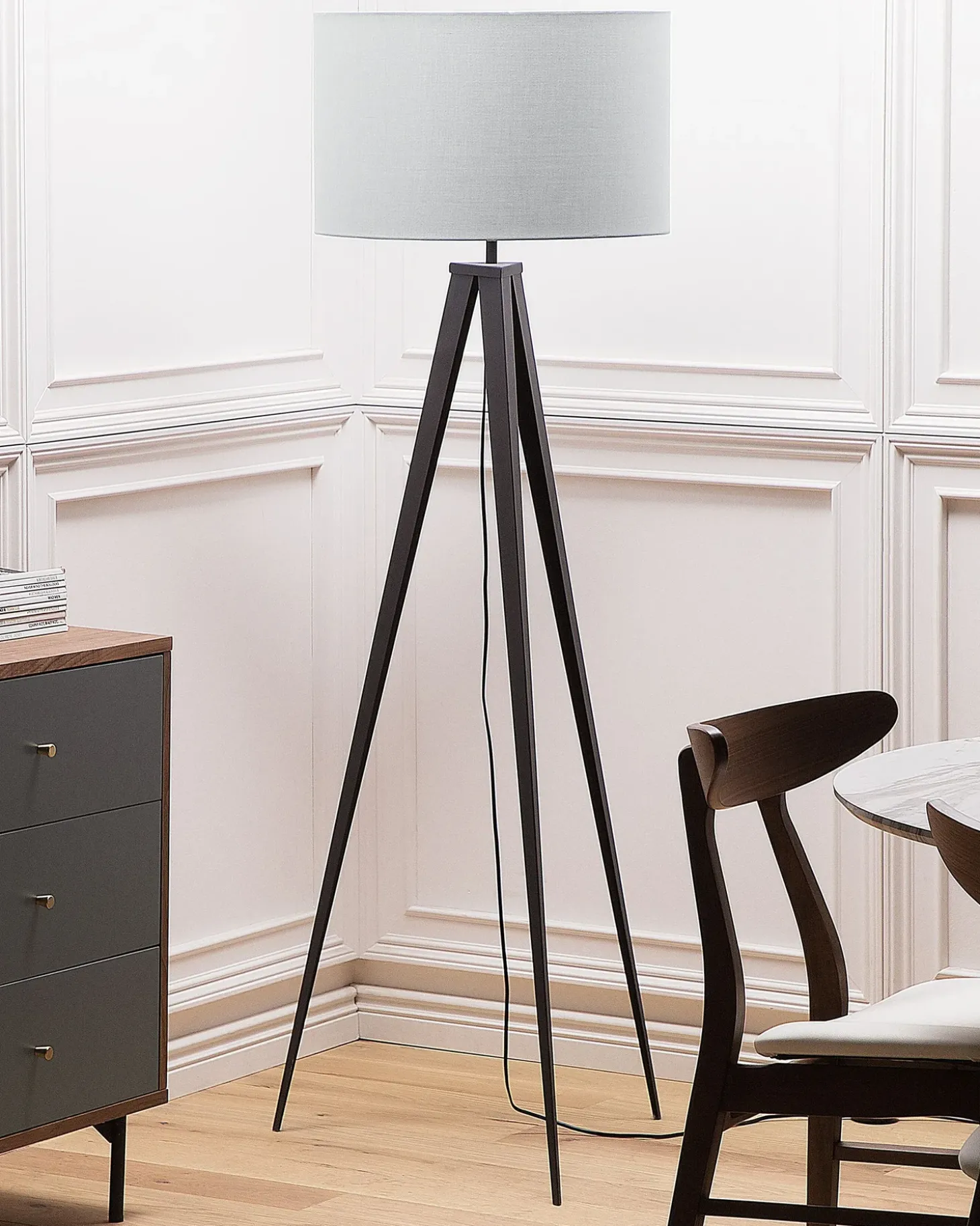 Gulvlampe STILETTO Metal Grå