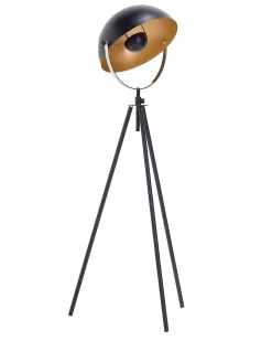 Gulvlampe THAMES Metal Sort