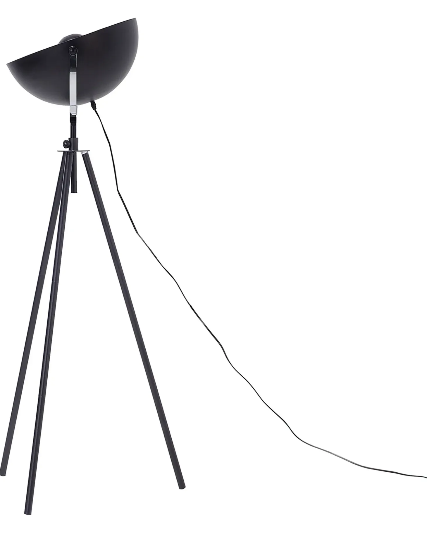 Gulvlampe THAMES Metal Sort