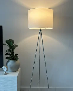 Gulvlampe VISTULA Metal Sølv