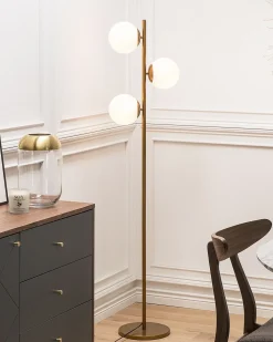 Gulvlampe WADI Metal Guld