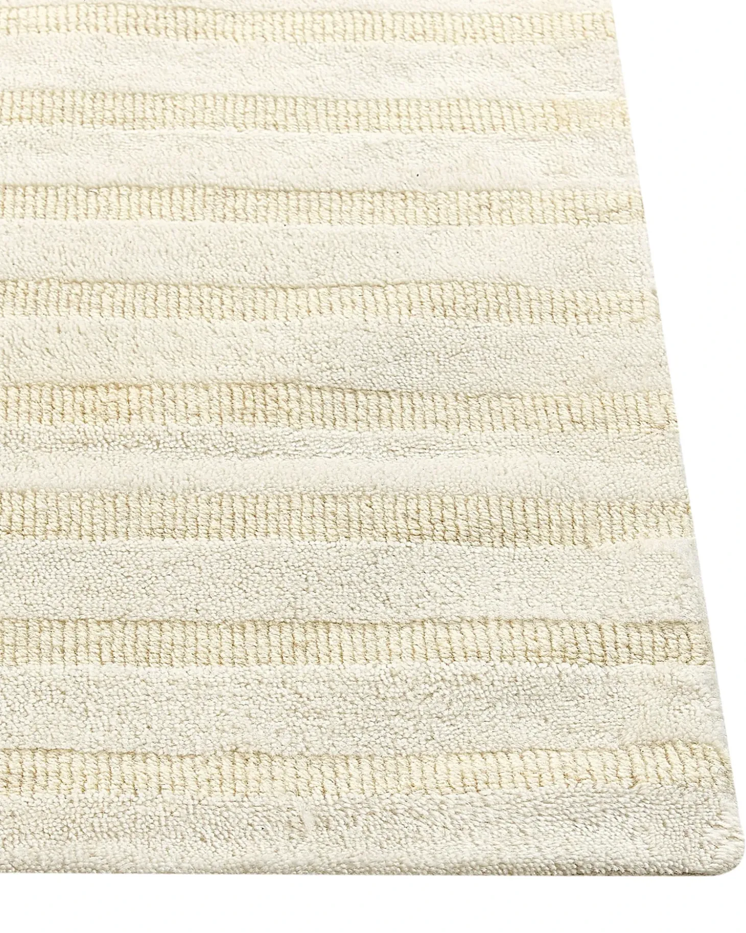 Gulvtæppe ABEGUM Beige 200 x 300 cm Uld