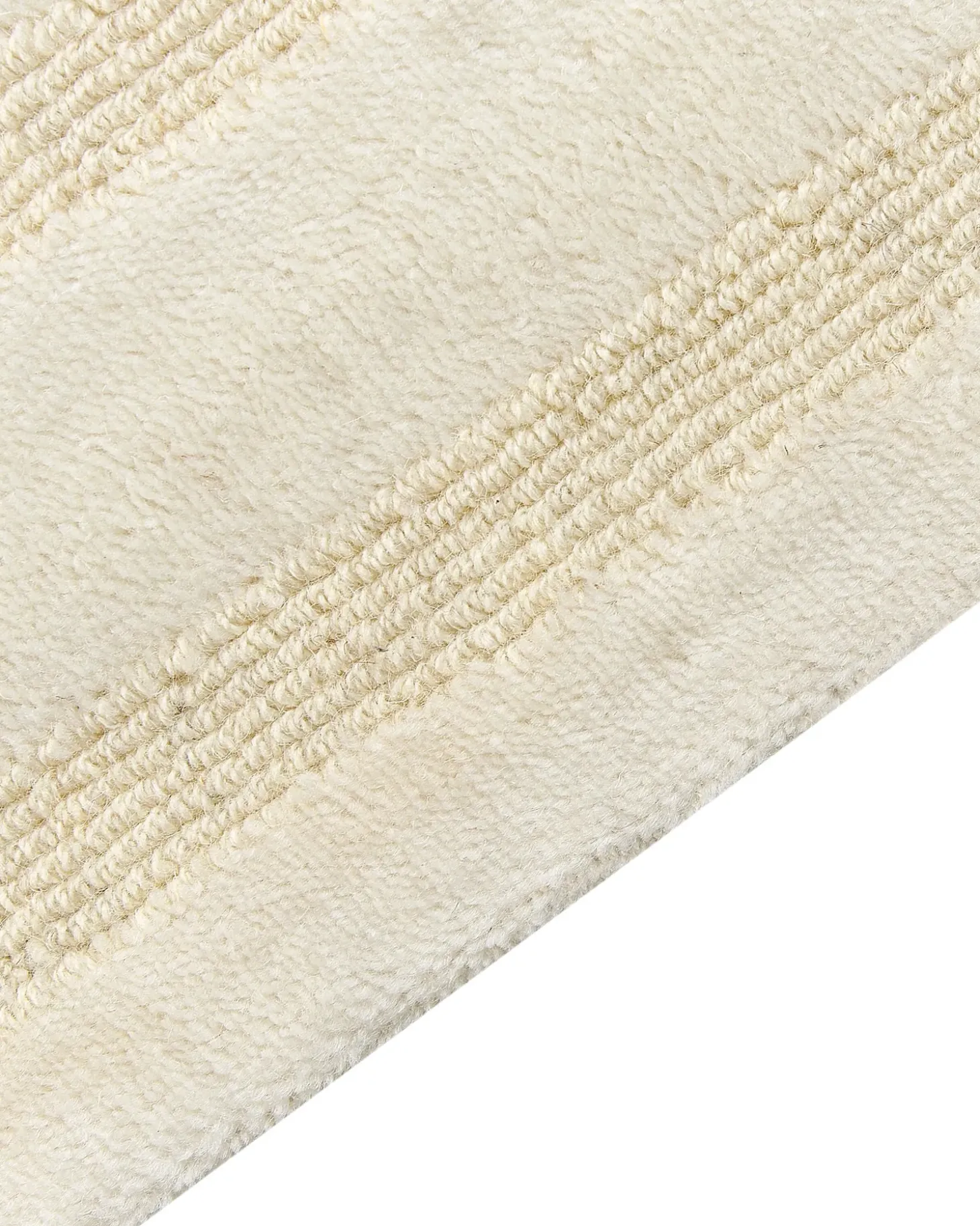 Gulvtæppe ABEGUM Beige 200 x 300 cm Uld