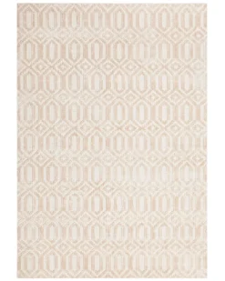 Gulvtæppe ADATEPE Beige 140 x 200 cm Viskose