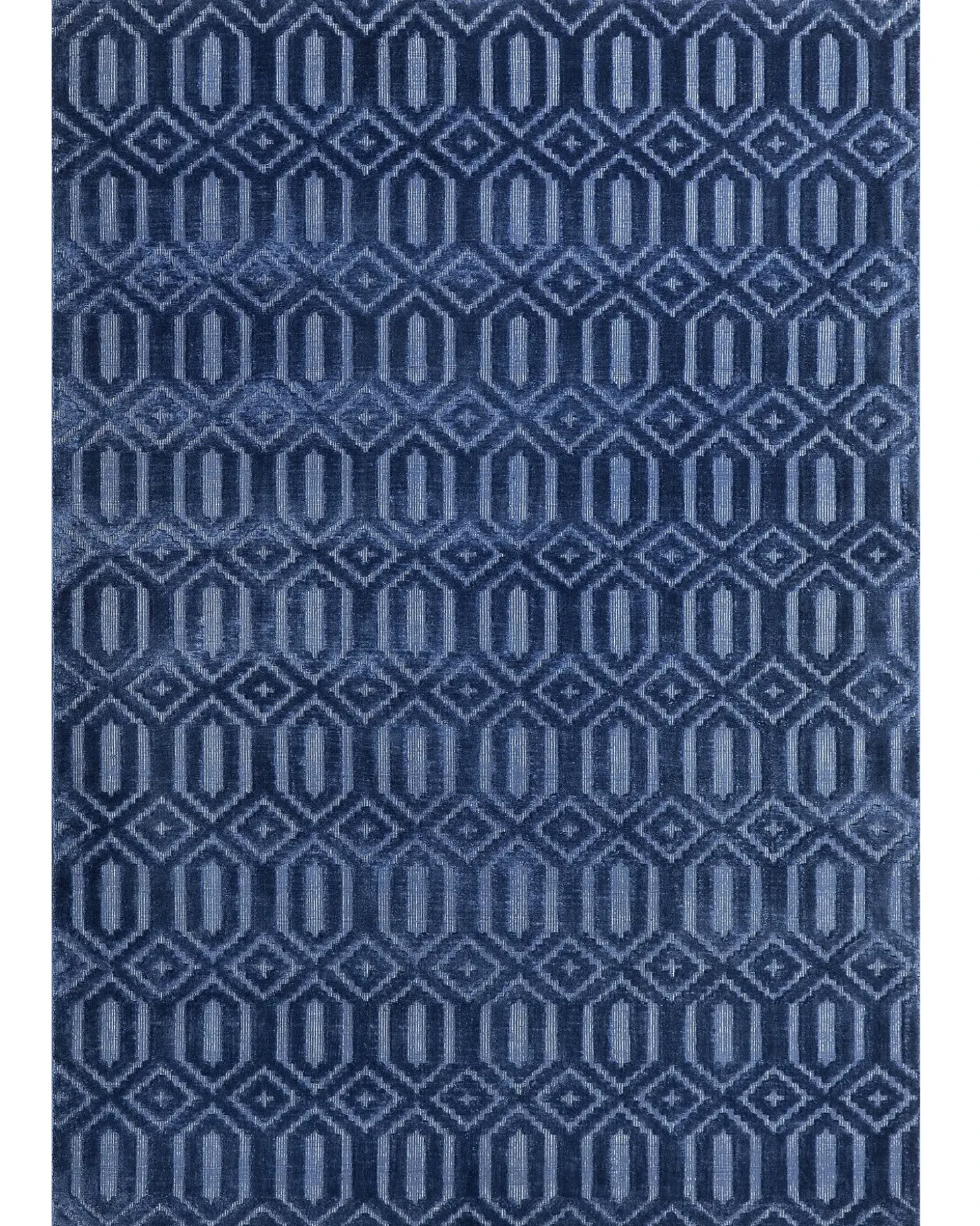 Gulvtæppe ADATEPE Navy Blå 160 x 230 cm Viskose