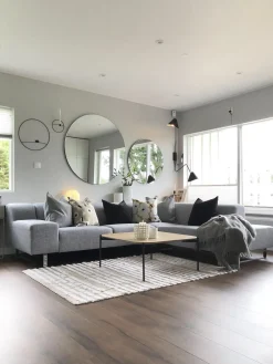 Gulvtæppe AHIRLI Beige 120 x 180 cm Bomuld