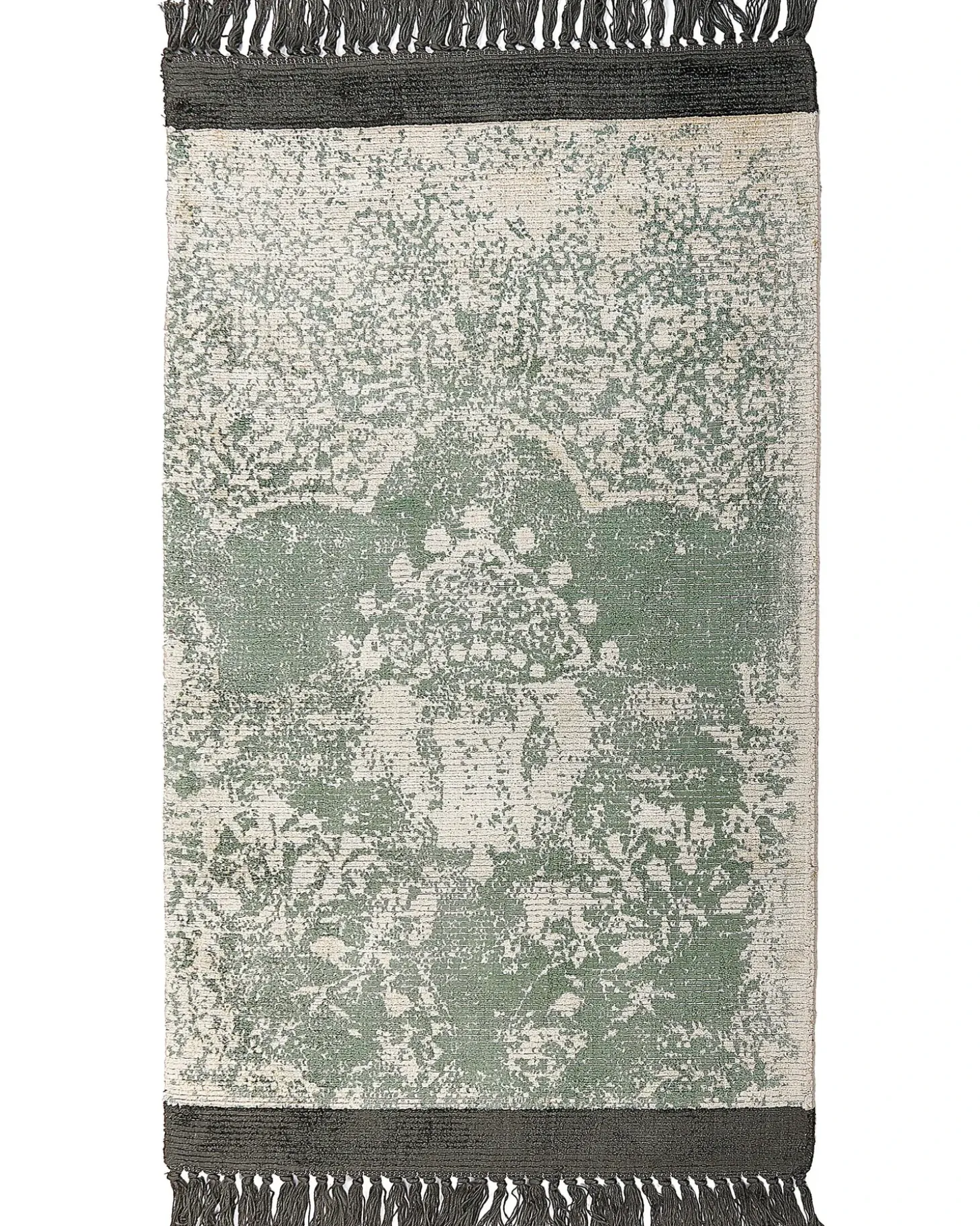Gulvtæppe AKARSU Grøn 80 x 150 cm Viskose