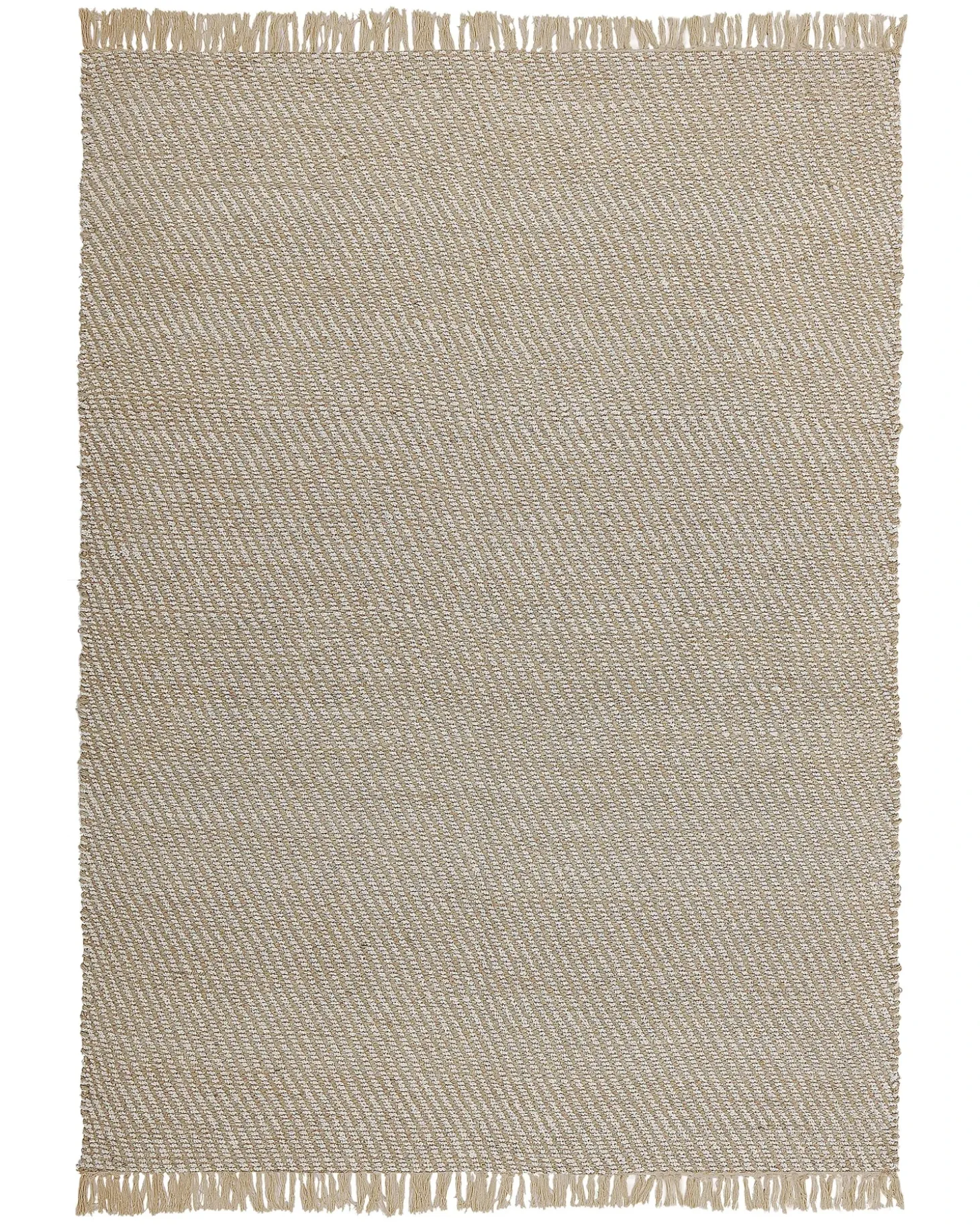 Gulvtæppe ALADAG Beige 140 x 200 cm Jute