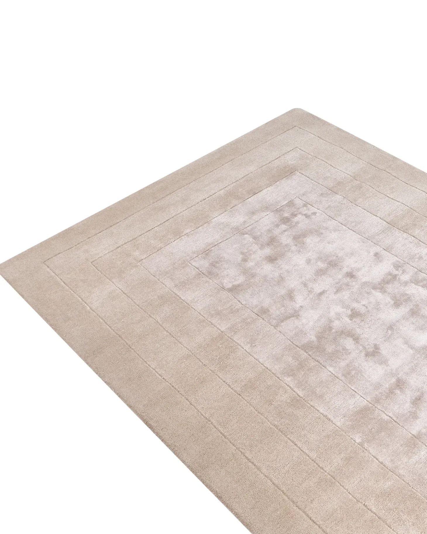 Gulvtæppe AMADO Beige 160 x 230 cm Viskose