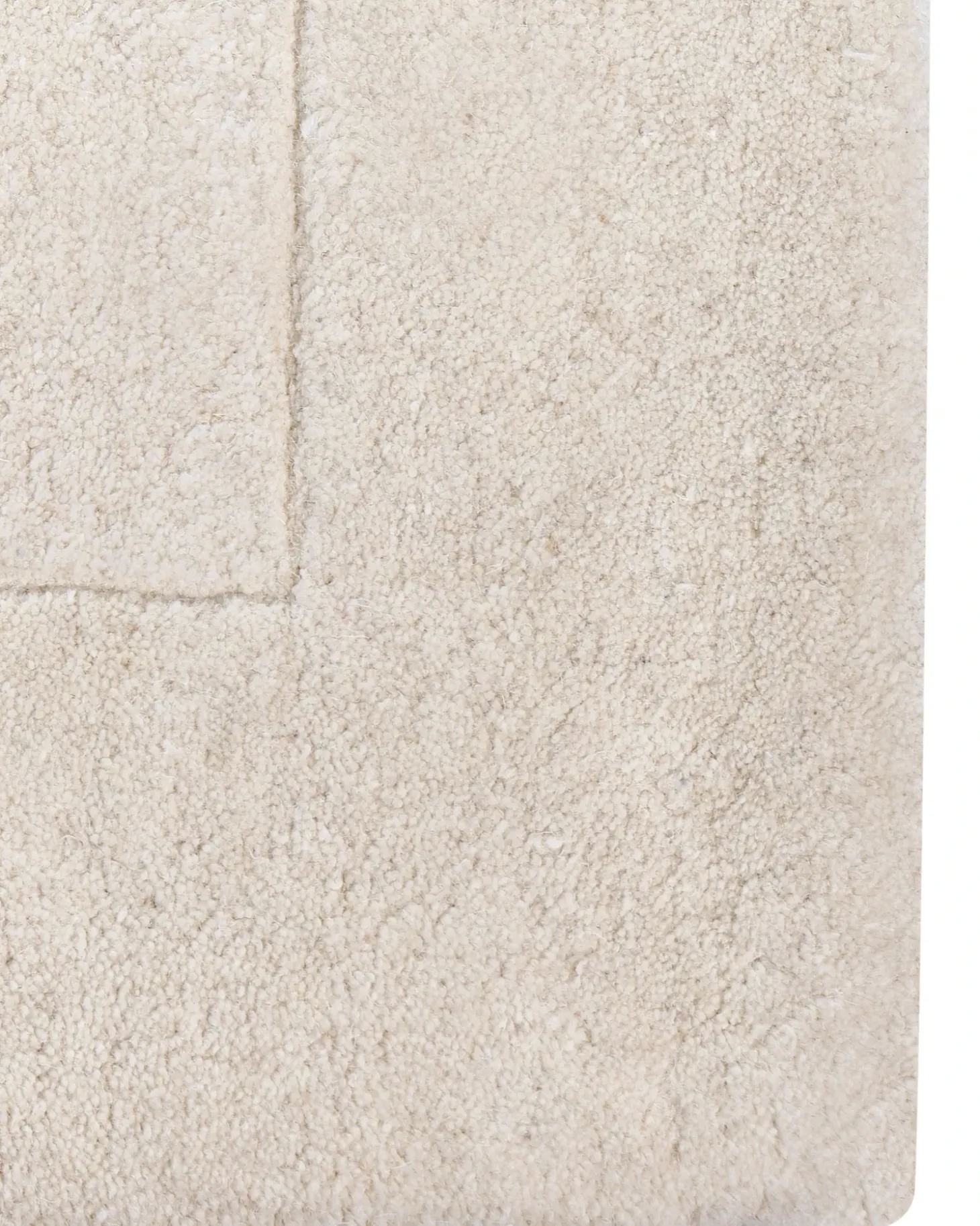 Gulvtæppe AMADO Lys Beige 160 x 230 cm Viskose