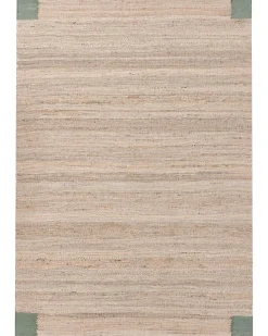 Gulvtæppe AMRAVATI Beige/Grøn 160 x 230 cm Jute