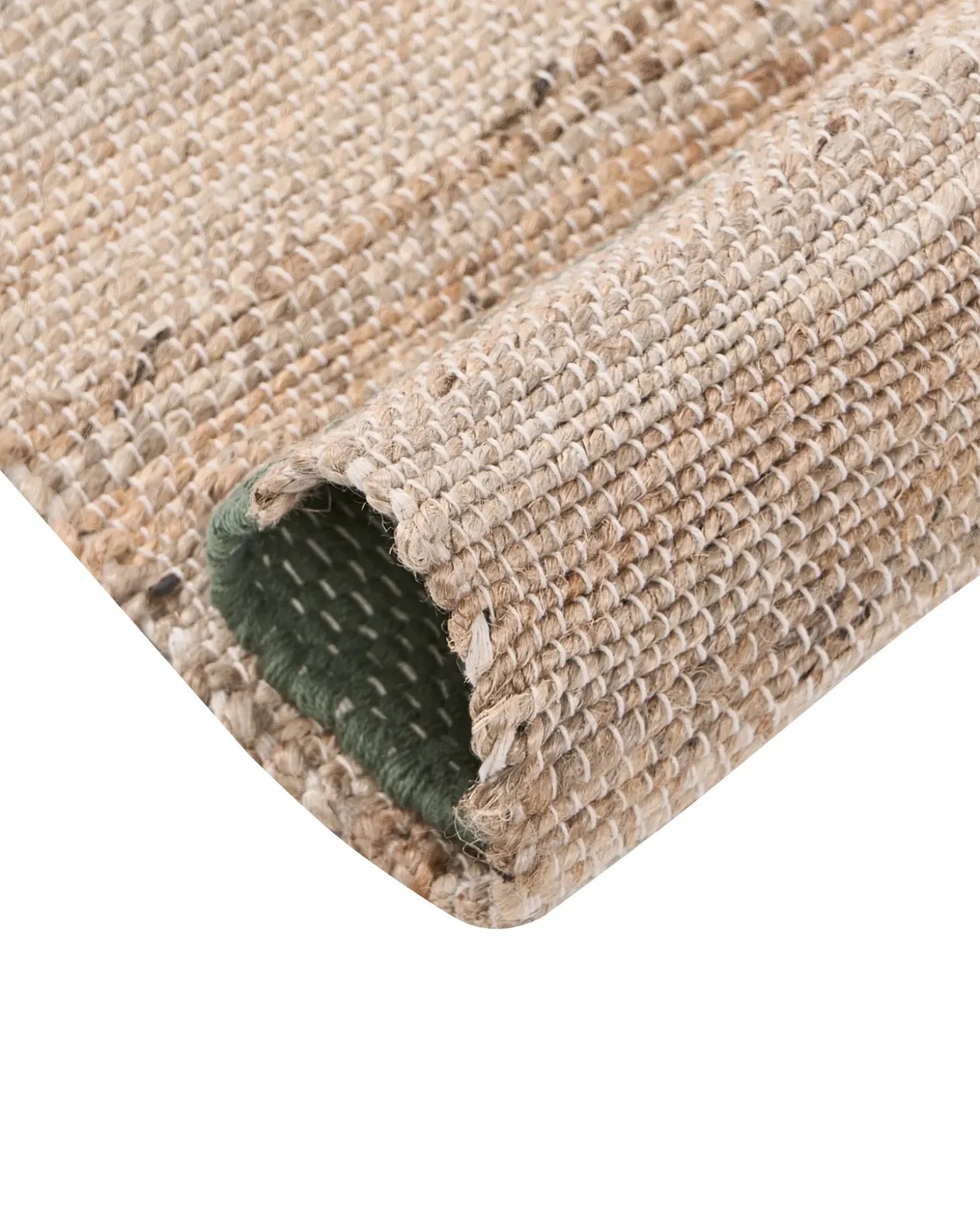 Gulvtæppe AMRAVATI Beige/Grøn 160 x 230 cm Jute